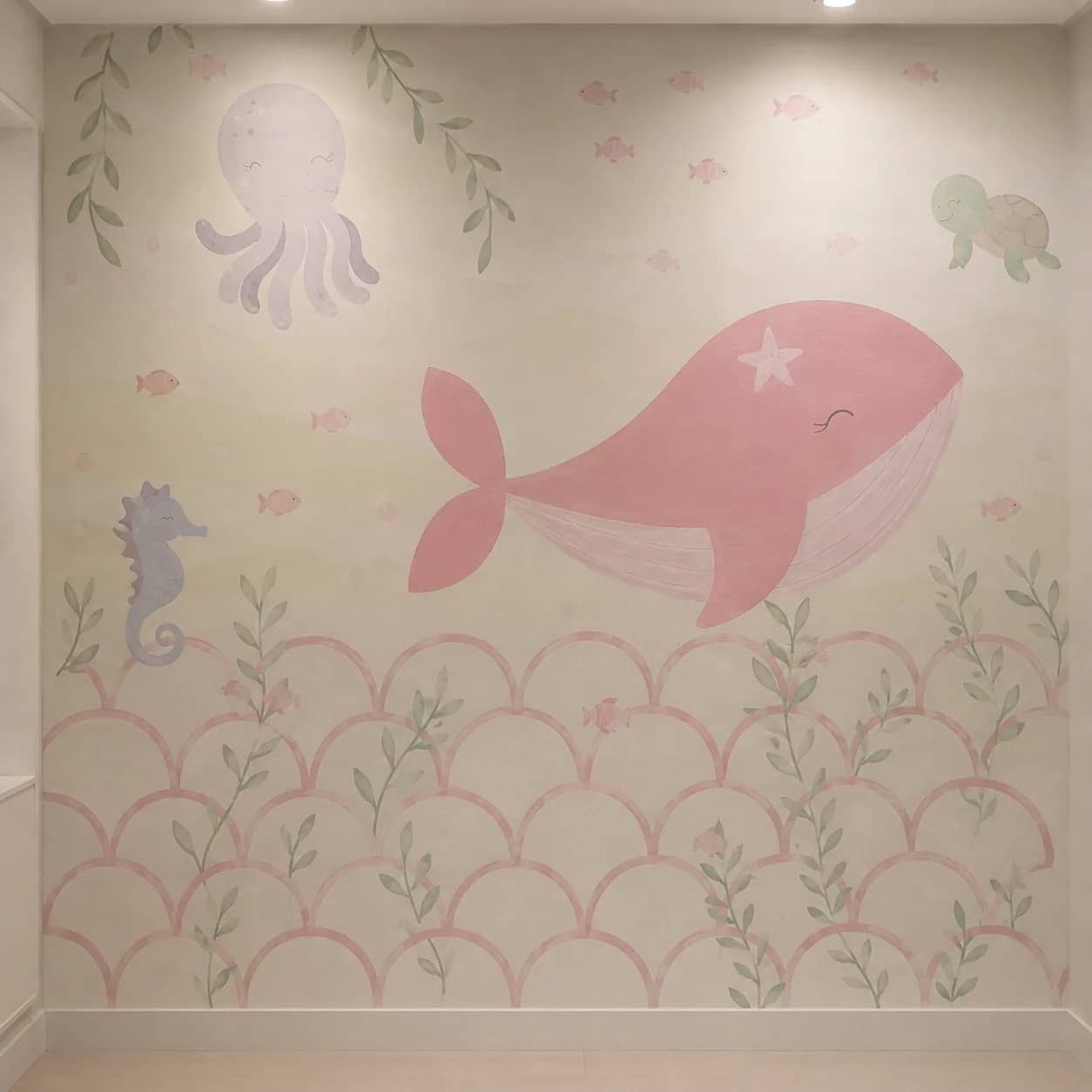 Fundo do mar pastel
